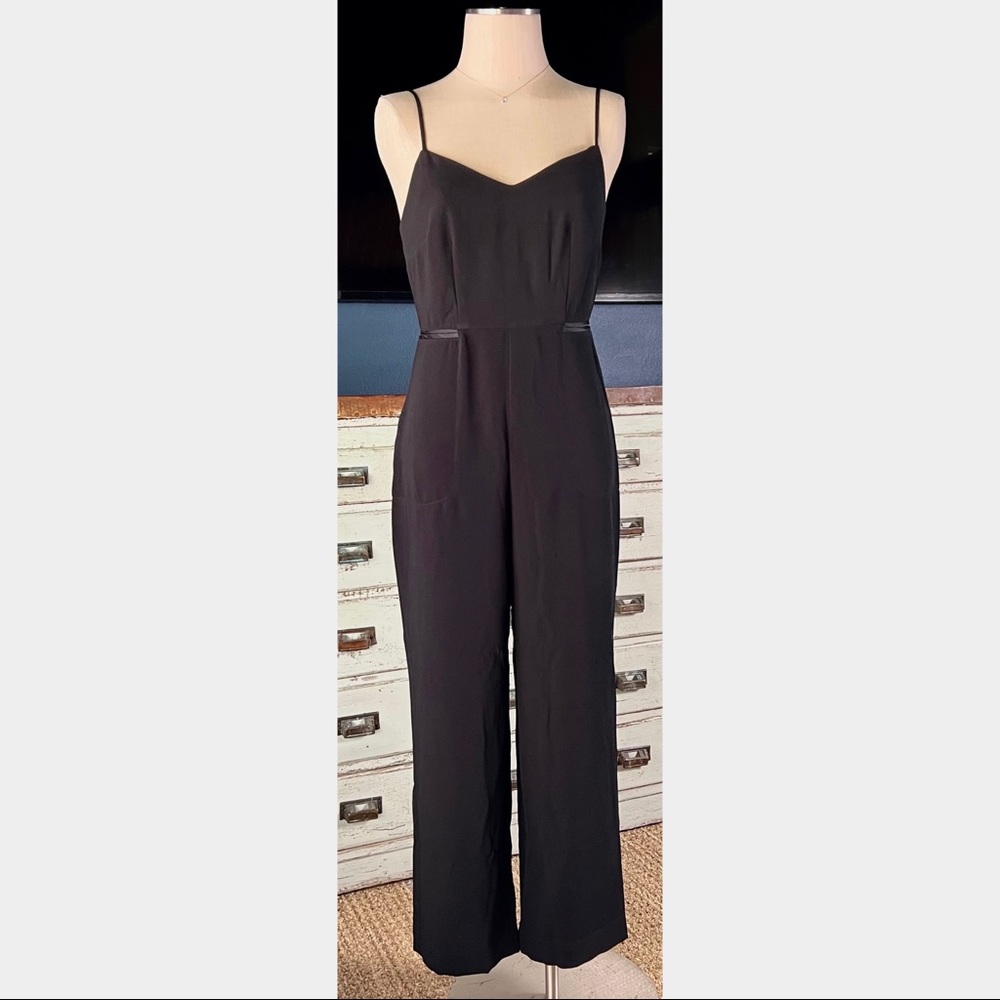 Anthropologie Black Jumpsuit